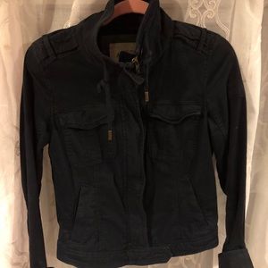 never worn navy blue jacket